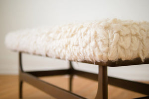 MCM Natural Wool Bench 01
