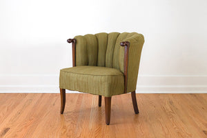 Channel Back Parlor Chair