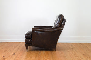 Tufted Leather Club Chair