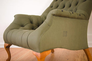 Military Tent Leopold Chair