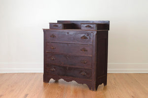 Antique Clamshell Dresser