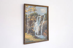 MCM Waterfall Painting