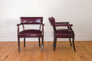 Cordovan Library Chairs